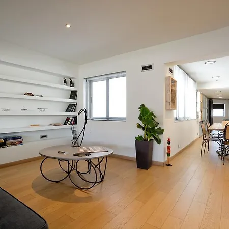 Lägenhet Hidesign Art Loft Penthouse Acropolis View *